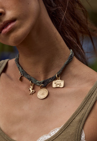 Spell Adventure Club Bandana Charm Necklace