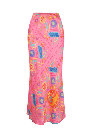 Aquarius Bias Maxi Skirt