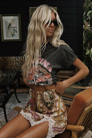 lovers-dreamers-lace-mini-skirt