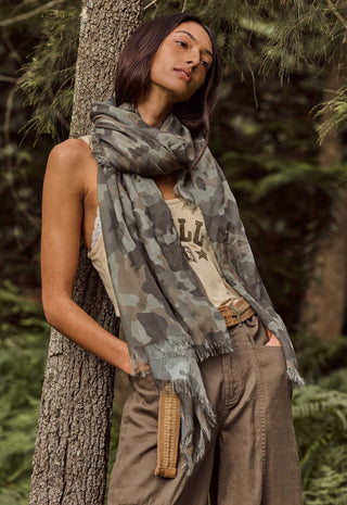 Wild and Free Travel Scarf