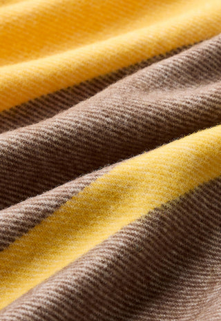 Supporter Throw in Brown & Gold