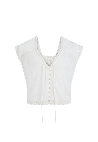 Young At Heart Crop Blouse